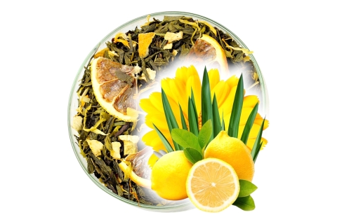 Herbata Zielona SENCHA LEMON Orzeźwieżenie w Każdym Łyku !!